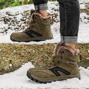Discover the Ultimate Comfort: Cotton Shoes Winter Plus Velvet Warm Plus Size Hiking Boots