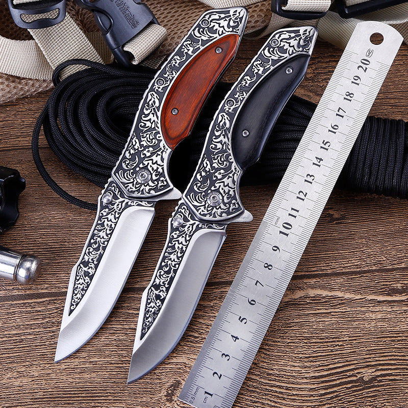 Unleash Your Survival Skills with the Multi Functional Outdoor Tactical Wild Survival Hunting Knife