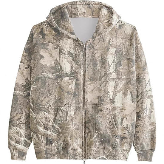 Unleash Your Style with Our Camouflage Hooded Jacket