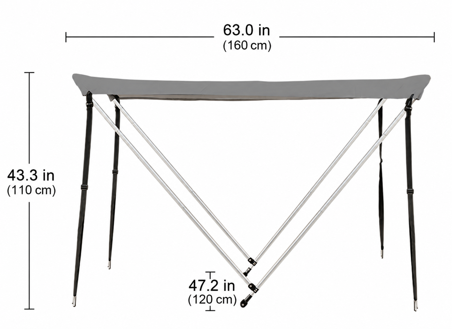 Fashion Multi-functional Folding Boat Awning Kayak